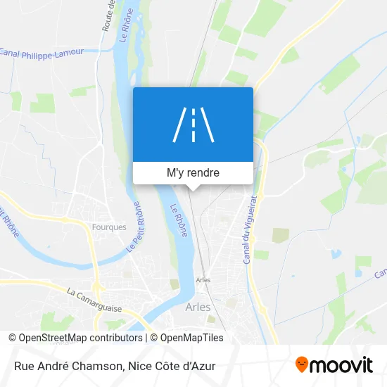 Rue André Chamson plan