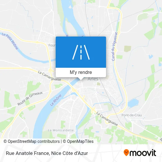 Rue Anatole France plan