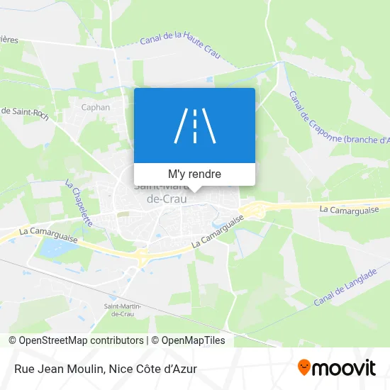 Rue Jean Moulin plan