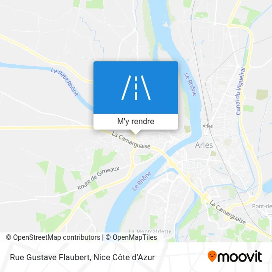 Rue Gustave Flaubert plan