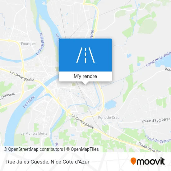 Rue Jules Guesde plan
