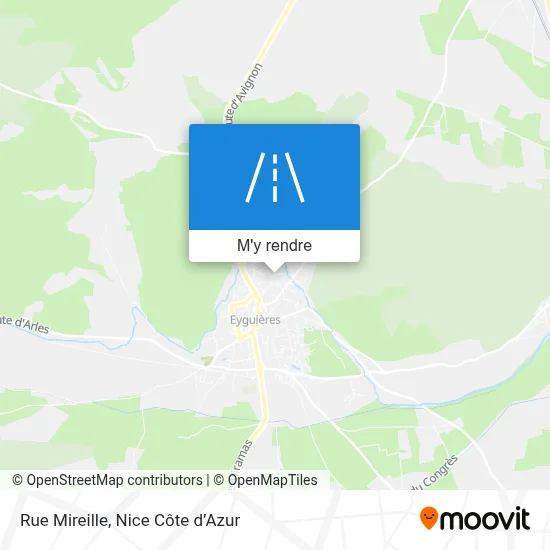 Rue Mireille plan