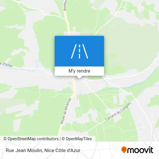 Rue Jean Moulin plan