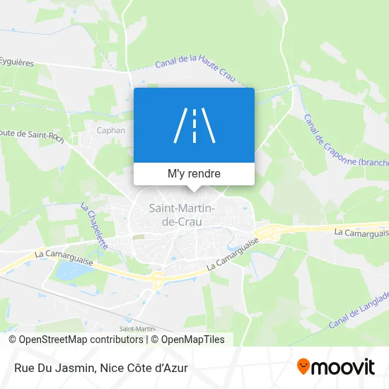 Rue Du Jasmin plan