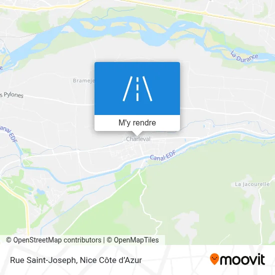 Rue Saint-Joseph plan