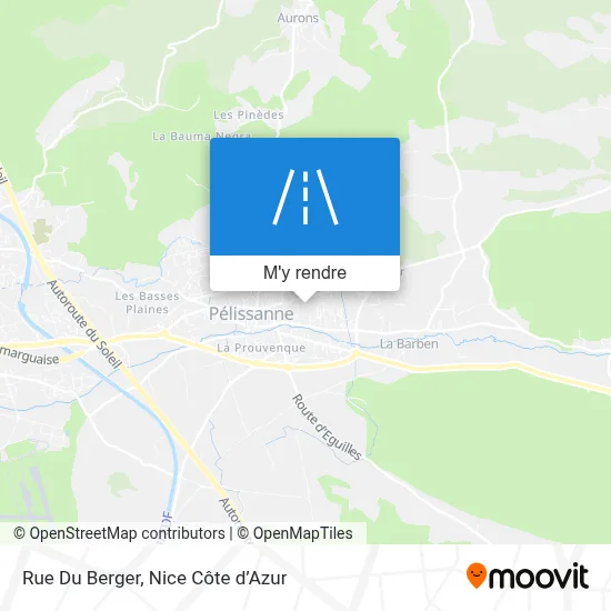 Rue Du Berger plan