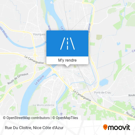 Rue Du Cloitre plan