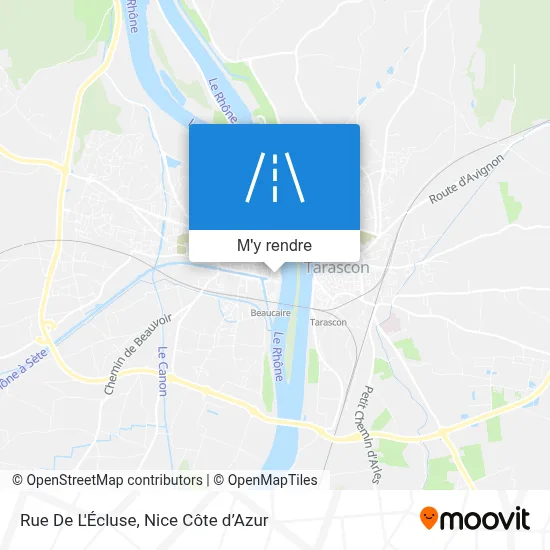 Rue De L'Écluse plan