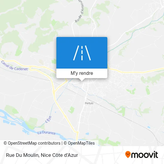 Rue Du Moulin plan
