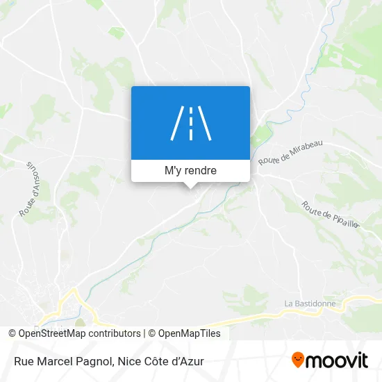 Rue Marcel Pagnol plan