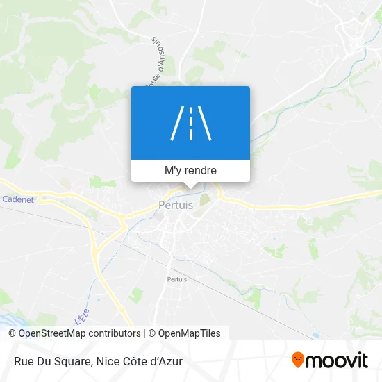 Rue Du Square plan