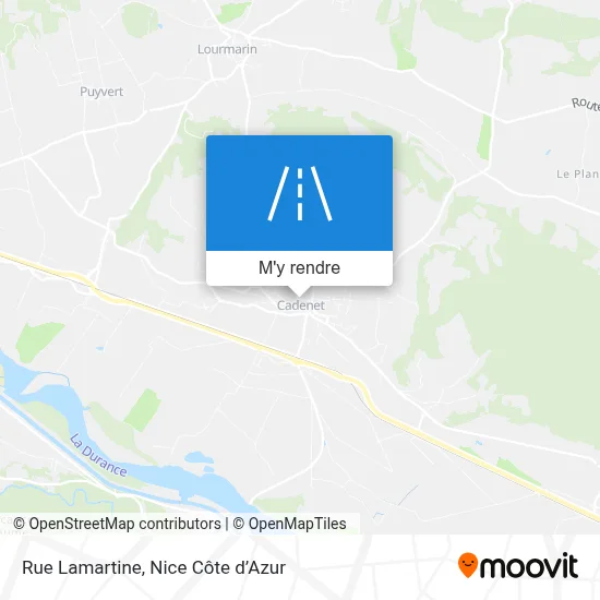 Rue Lamartine plan
