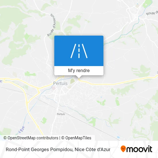 Rond-Point Georges Pompidou plan
