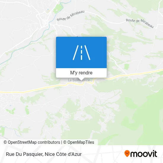 Rue Du Pasquier plan