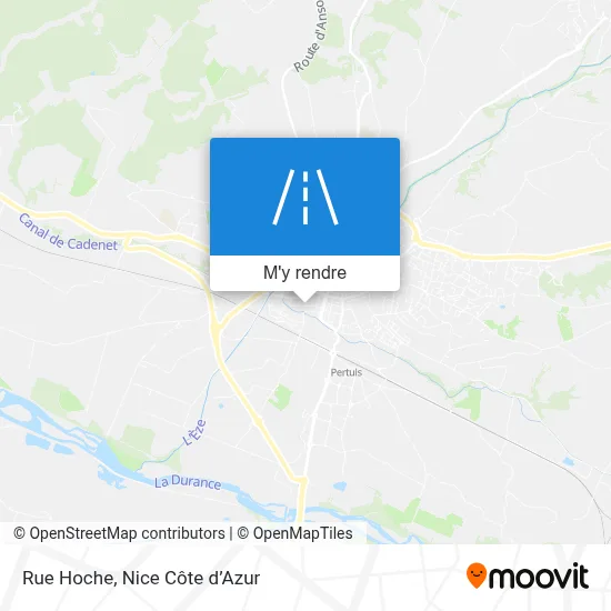 Rue Hoche plan