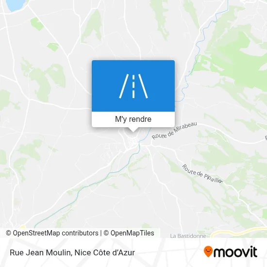 Rue Jean Moulin plan
