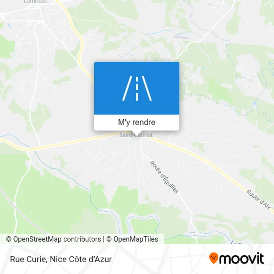 Rue Curie plan