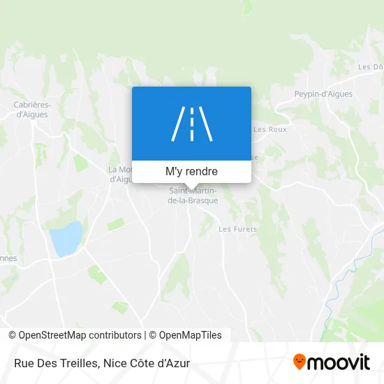 Rue Des Treilles plan
