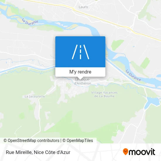 Rue Mireille plan