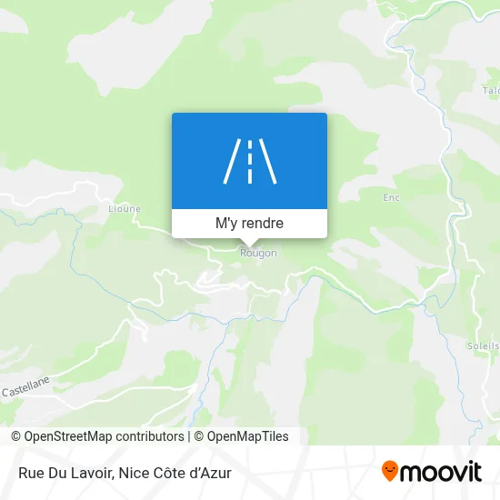 Rue Du Lavoir plan