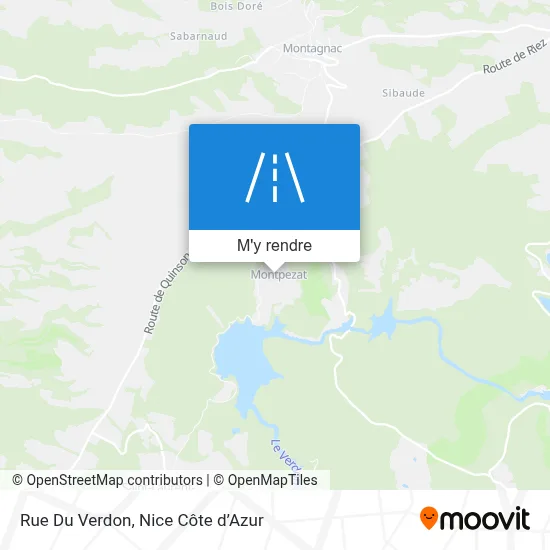 Rue Du Verdon plan