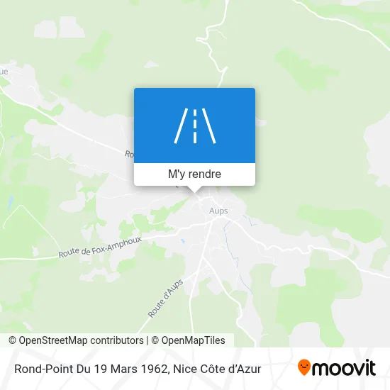 Rond-Point Du 19 Mars 1962 plan