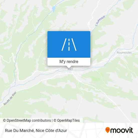 Rue Du Marché plan