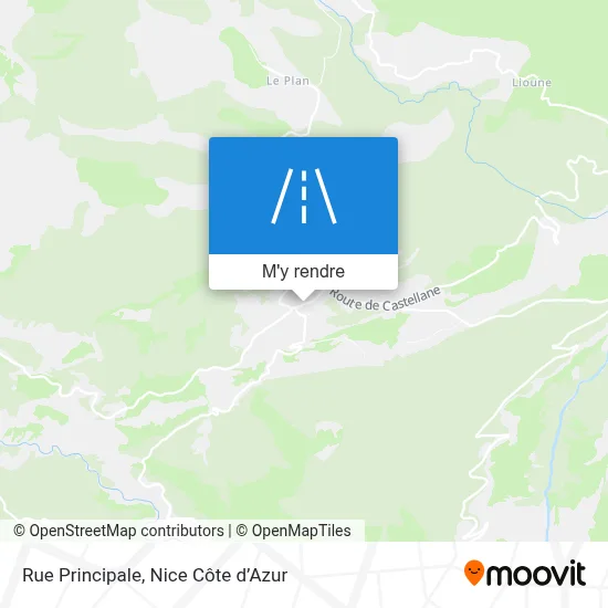 Rue Principale plan