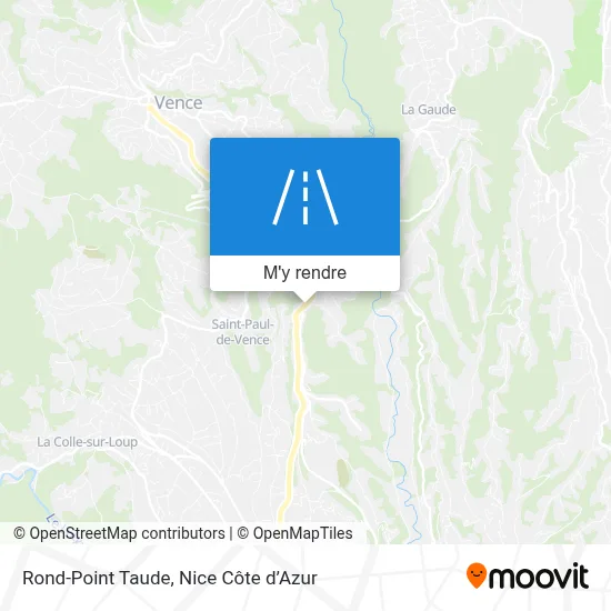 Rond-Point Taude plan