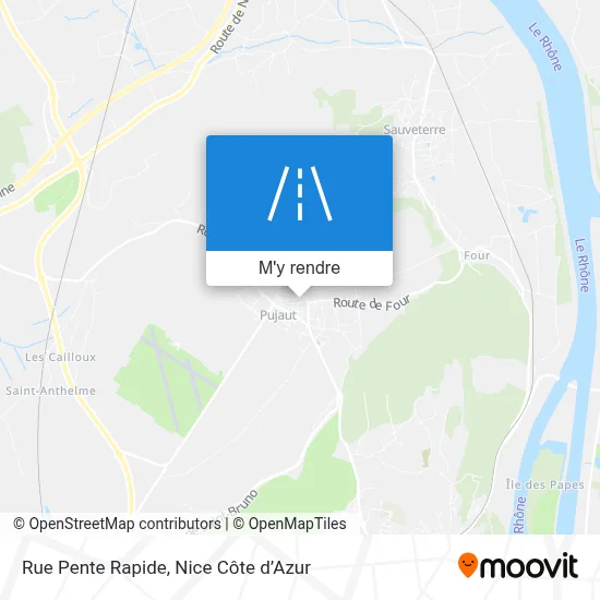 Rue Pente Rapide plan