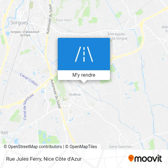 Rue Jules Ferry plan
