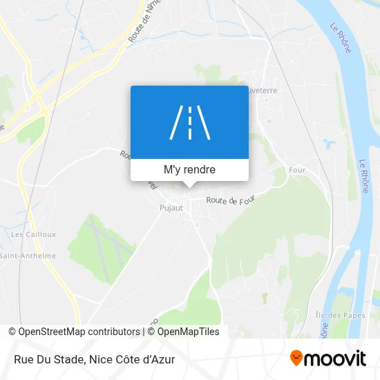 Rue Du Stade plan