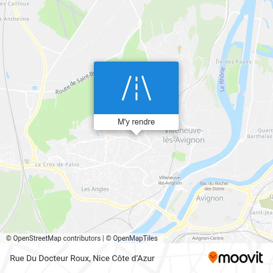 Rue Du Docteur Roux plan