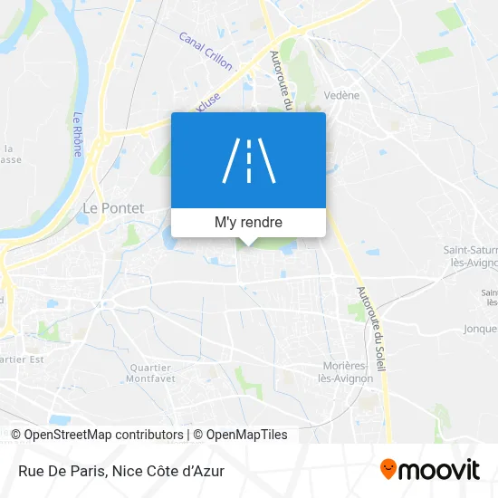 Rue De Paris plan