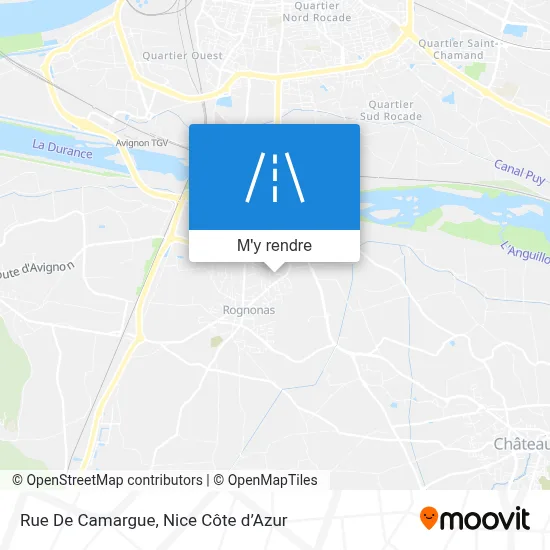 Rue De Camargue plan