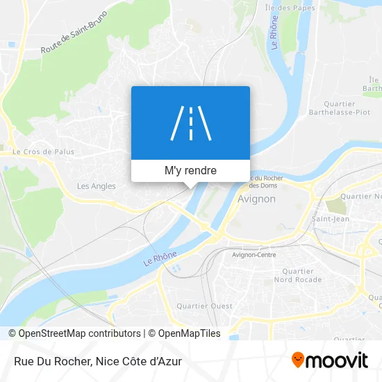 Rue Du Rocher plan