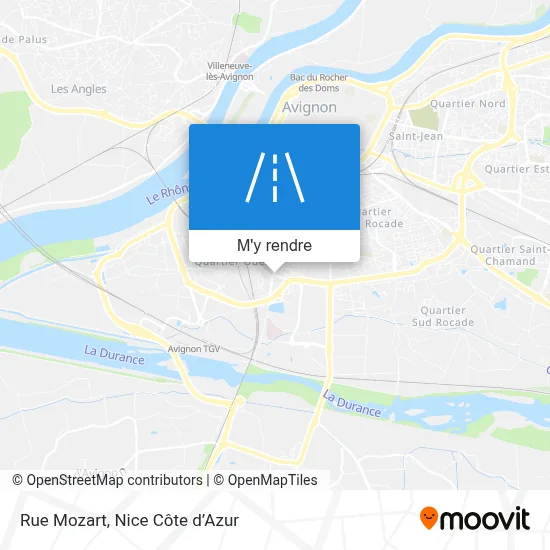 Rue Mozart plan