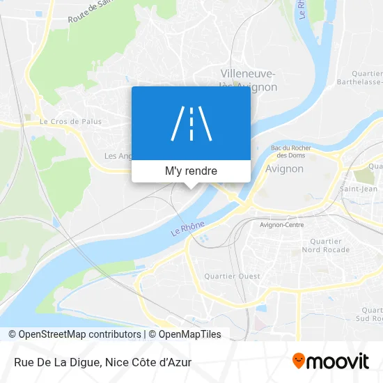Rue De La Digue plan