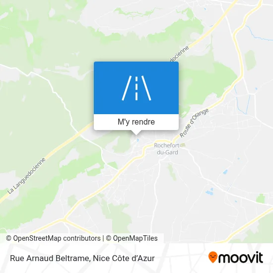 Rue Arnaud Beltrame plan