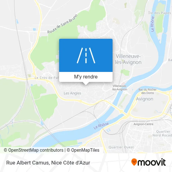 Rue Albert Camus plan
