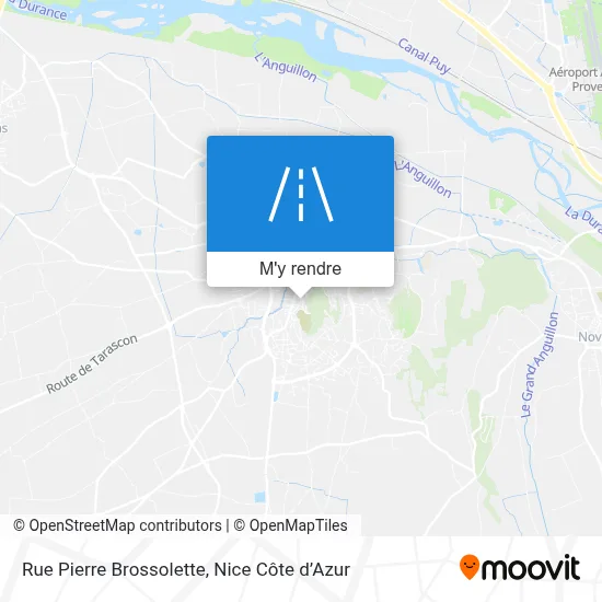 Rue Pierre Brossolette plan