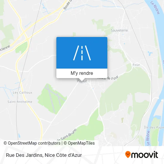 Rue Des Jardins plan