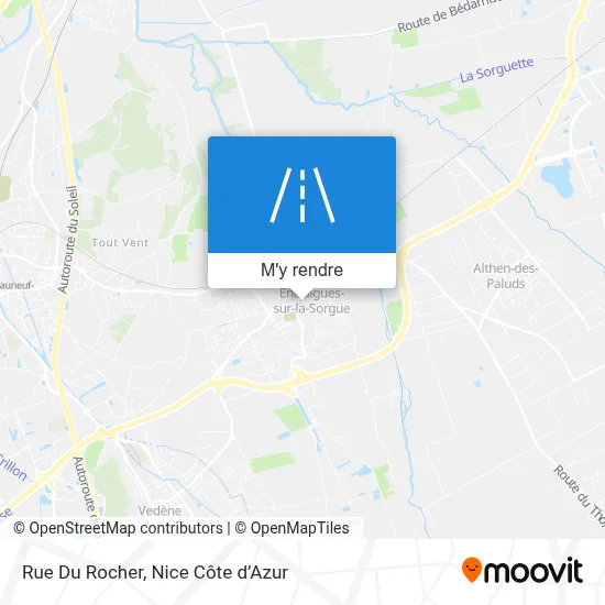 Rue Du Rocher plan