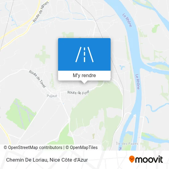 Chemin De Loriau plan