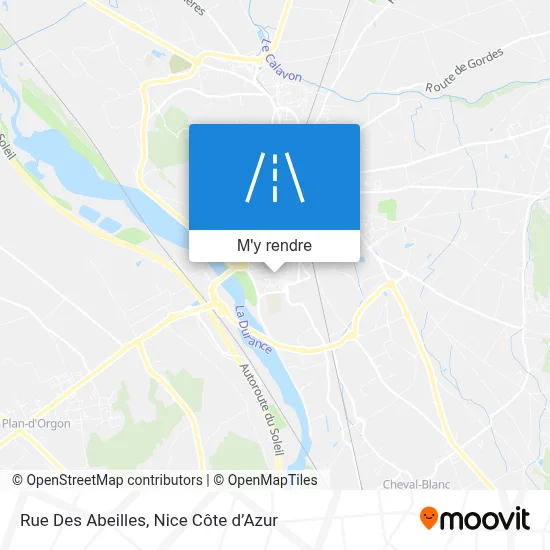 Rue Des Abeilles plan