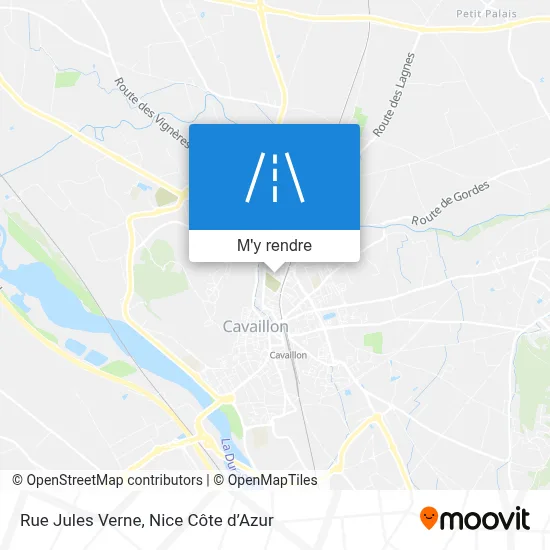 Rue Jules Verne plan