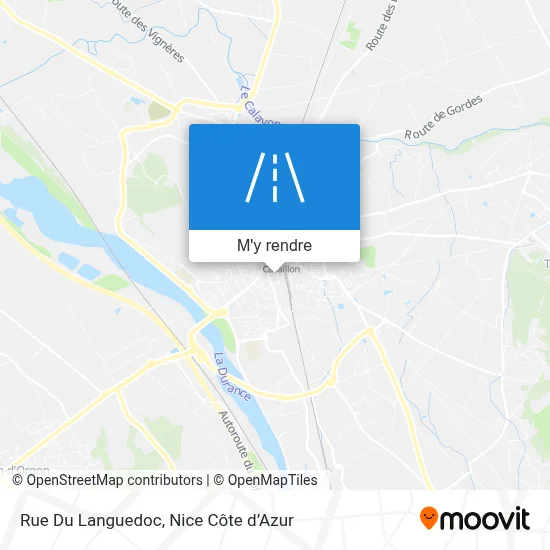 Rue Du Languedoc plan