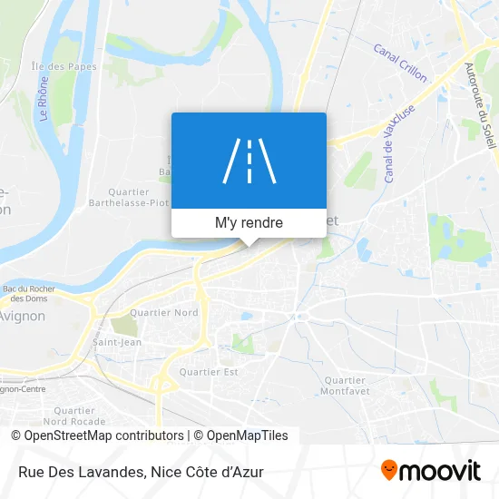 Rue Des Lavandes plan