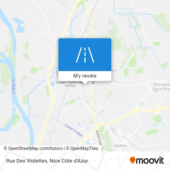 Rue Des Violettes plan