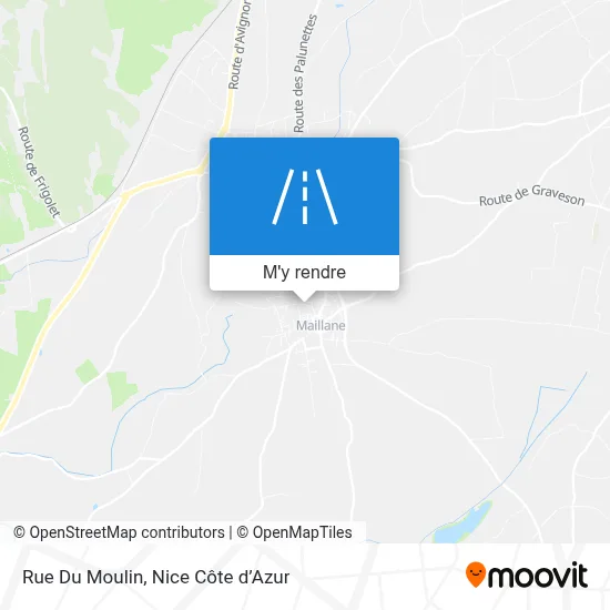 Rue Du Moulin plan